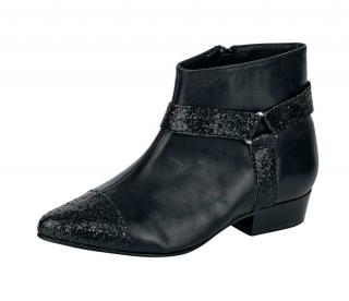 Stiefelette schwarz