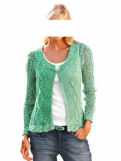 Strickjacke grün