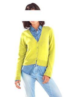 Strickjacke lemon