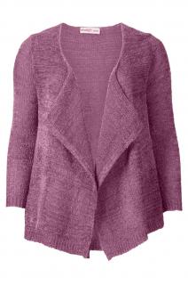 Strickjacke malve