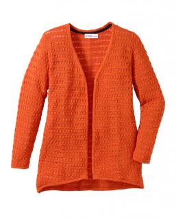 Strickjacke mandarine