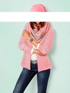 Strickjacke rosé