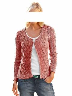 Strickjacke rot