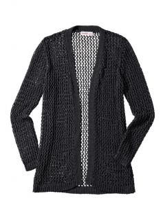 Strickjacke schwarz