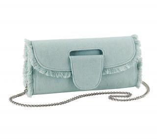 Tasche mit Kettenhenkel jeansblau