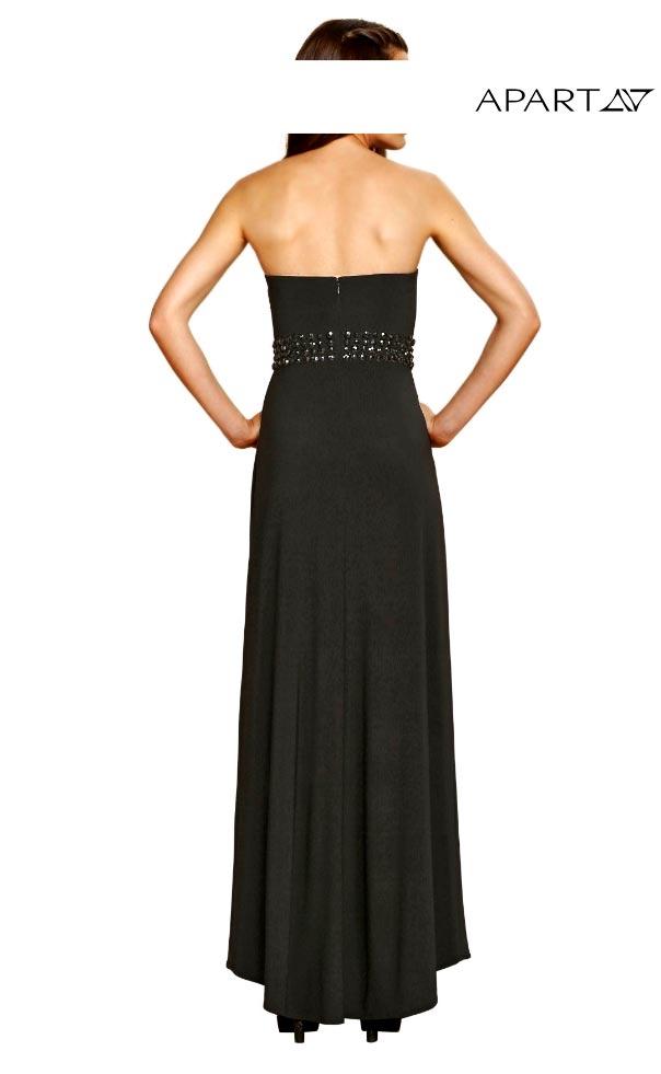 Corsagen-Abendkleid mit Strass schwarz | Abendmode ...