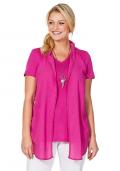  2-in-1 Shirt pink Gr. 44/46