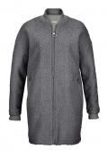  Marken-Longjacke grau Gr. L