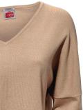 2-in-1-Feinstrickpullover sand-creme