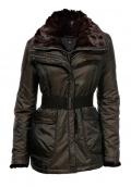 2-in-1 Funktionsjacke braun