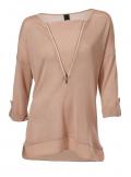 2-in-1 Pullover apricot