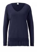 2-in-1-Pullover nachtblau