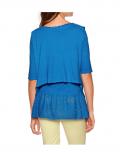 2-in-1 Shirt blau