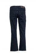 3/4 Stretchjeans dunkelblau