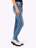 5-Pocket-Jeans in Used-Optik blue-bleached