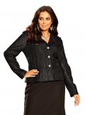 Abend-Blazer mit Strass schwarz