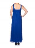 Abendkleid mit Strass royalblau