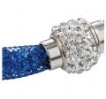 Armband mit Strass blau