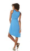 Asymmetrisches Kleid hellblau-marine