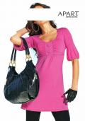 Babydoll-Longshirt pink