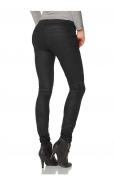 Biker-Jeans schwarz