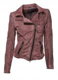 Bikerstyle-Kurzjacke mauve