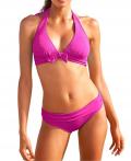 Bikini mit Strass pink Gr. 40 B-Cup