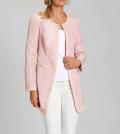 Blazer mit Spitze rosé