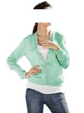 Blousonbluse mint