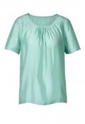 Bluse mit Seide mint