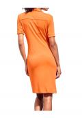 Blusenkleid orange