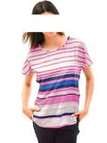 Blusenshirt pink-bunt