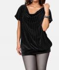 Blusenshirt schwarz