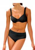 Body-Shaping-Bikini schwarz