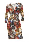 Bodyforming-Kleid bunt Gr. 38