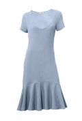 Bodyforming-Kleid hellblau