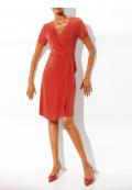 Bodyforming-Kleid koralle