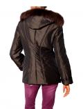 Bodyforming-Outdoorjacke braun