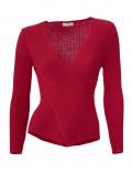 Bodyforming-Pullover rot