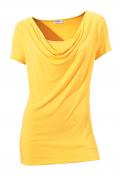 Bodyforming-Wasserfallshirt gelb