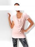 Bodyforming-Wasserfallshirt rosé