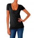 Bodyforming-Wickelshirt schwarz