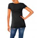 Bodyforming-Wickelshirt schwarz