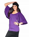 Capeshirt lila