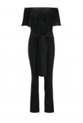 Carmen-Jumpsuit schwarz