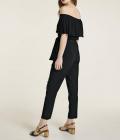 Carmen-Jumpsuit schwarz