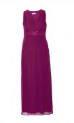 Chiffon-Abendkleid fuchsia