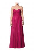 Chiffon-Abendkleid pink