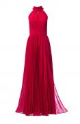 Chiffon-Abendkleid rot