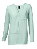 Chiffonbluse mint